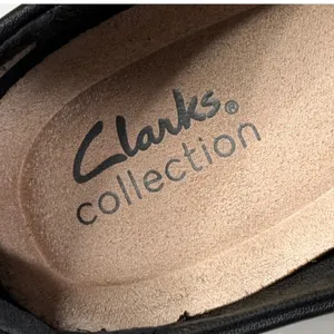 Clarks Collection Juliet Palm Loafer Shoes 9.5 Black Leather Comfort Slip On thumbnail 11