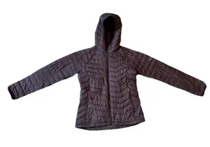 Columbia Thermal Coil Insulated Puffer Jacket Black Hooded Womens Size S thumbnail 1