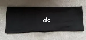 Alo Yoga Performance Conquer Headband Black thumbnail 1