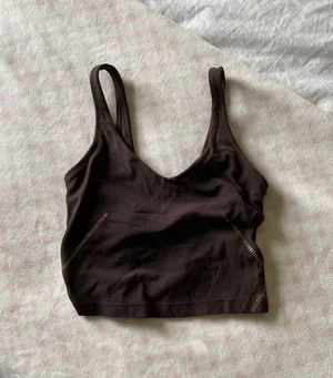 Lululemon Brown  Align Tank Gold Detail thumbnail 1