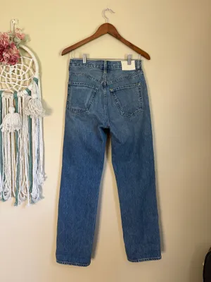 Citizens Of Humanity Baretta Relaxed Straight Denim Jeans Blue Size 26 thumbnail 5