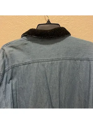 Anne Josephine Dallas Denim Moose Tree Shirt Jacket cottagecore grandma nature thumbnail 4