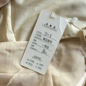 NWT. D.X Elegant Cream Layered Women's Dress. Size 8 thumbnail 7