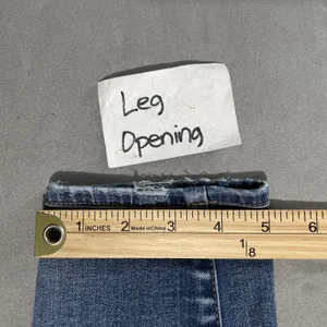 American Eagle Hi Rise Jegging Size 8 Blue Jeans Stretch Distressed Denim Skinny thumbnail 13