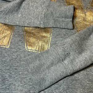 Aeropostale Womens Size XL NY Crewneck Sweatshirt‎ Grey Distressed Graphic Y2K thumbnail 10