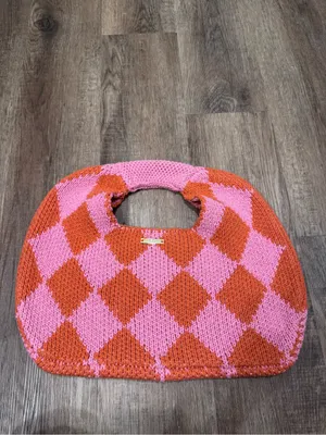 Kopari Knit Shoulder Bag Pink thumbnail 4