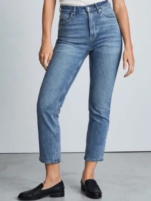 Everlane The Original Cheeky Jean Blue Size 26 thumbnail 1