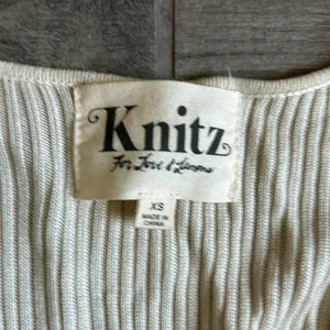 Knitz for love and lemons ribbed dress thumbnail 5