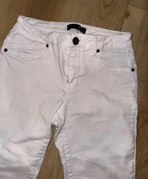 White skinny jeans petite thumbnail 3