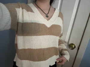 American Eagle Striped Sweater thumbnail 2