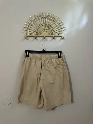 Men's Khaki Shorts with Drawcord Waist thumbnail 2
