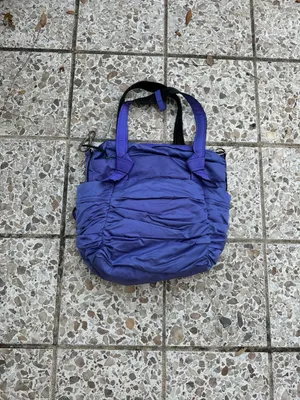 Lululemon Triumphant Purple Ruffled Gym Tote Duffel Travel Bag thumbnail 2