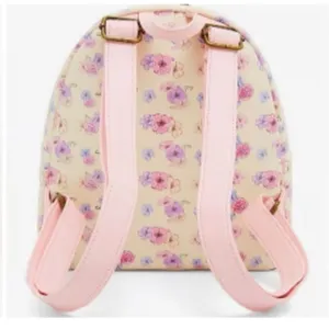 Loungefly x Disney mini backpack Aristocrats Color Cream & Floral NWT thumbnail 3