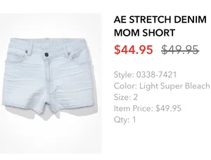 American Eagle Jean Shorts thumbnail 5