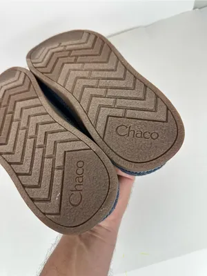 Chaco Revel Women’s 9.0 Navy Blue Felt Slip On Slippers LUVSEAT JCH108906 thumbnail 12
