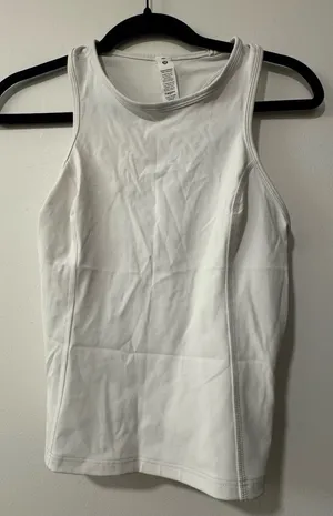 NWT LULULEMON - Light Vapor Nulux Racerback Crop Tank - $58 - 6 thumbnail 1