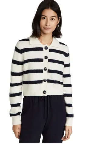 Baum und Pferdgarten Chevelle Cardigan Striped Wool Alpaca size S thumbnail 1