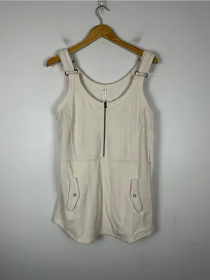 Daily Practice Jockey Buckle Corduroy Mini Dress Women’s Sz M thumbnail 4
