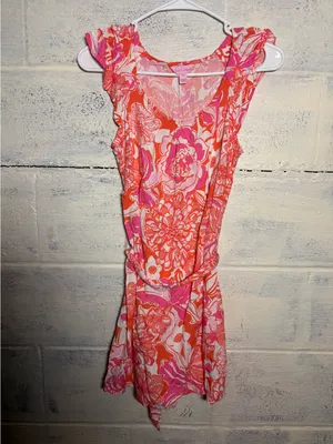 Lilly Pulitzer Maya Dress Tango Orange XS thumbnail 3