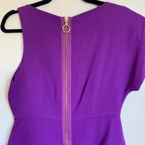 5/$25 Tibi Purple Asymmetrical Sheath‎ Dress thumbnail 6