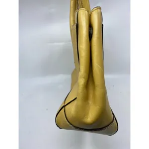 COACH Medium/ Large Leather Gold Shoulder Bag thumbnail 5