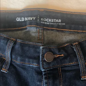 Old Navy Mid-Rise Rockstar Skinny Jeans thumbnail 2