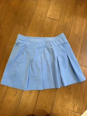 Ralph Lauren Solid Light Blue Skort Size Large - C4-089 thumbnail 5