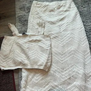 Freshman 1996 2 piece crochet‎ set L Size L thumbnail 4