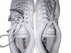 ADIDAS VL Court Bold Gray Suede Platform Sneakers Women’s Size 11 thumbnail 8