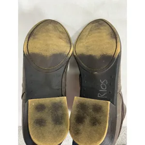Womans Madden Girl Become Brown Full Leather Strappy Bootie Size 9 M thumbnail 8