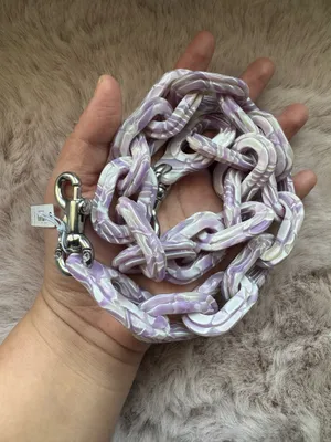 Coach Resin Short Chain Strap ck544 purple thumbnail 7