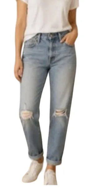 Levis 501 Big E Jeans Size 27 Relaxed Womens Boyfriend Size 6 Comfort thumbnail 1