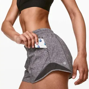 Lululemon Hotty Hot Short 4” in Heather Lux Multi Black Size 8 thumbnail 1