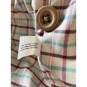Gap Women's Wool Coat‎ Short Waist Jacket Size XL Camel Khaki/Tan thumbnail 9
