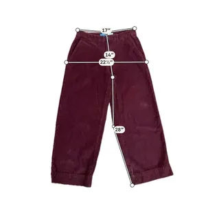 Old Navy high rise corduroy wide leg pant size 12 thumbnail 3