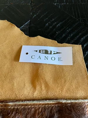 Vintage Canoe Hair-On-Hide Leather Envelope Clutch – Western Boho NEW thumbnail 4