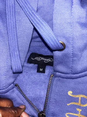 Blue Ed Hardy Jacket thumbnail 3