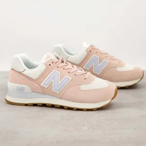 New Balance 574 Women’s Tencel Rose Water Sea Salt Sneaker thumbnail 1