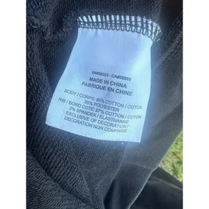 Nike Sportswear Womens Full-Zip Varsity Hoodie Black XL fleece sweatshirt thumbnail 6
