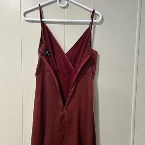 Lulus Extra Extravagance Burgundy Sleeveless Maxi Dress size: Small thumbnail 7