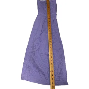 J. CREW Purple Strapless‎ Geometric Women's 10 Textured Cotton w/ Pockets Dress thumbnail 10