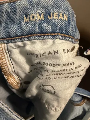 American Eagle Outfitters White Denim Label Detail thumbnail 5