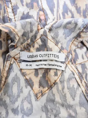 Urban Outfitters Women's M Leopard Print Camille Overall thumbnail 10