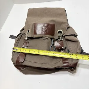 Vintage Cotton Field and Co Leeds UPS Embossed Rucksack Backpack thumbnail 13