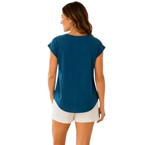 Joe Fresh Green Short Sleeve Top, M thumbnail 2