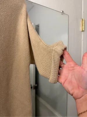 H&M Beige Lightweight Knit Sweater thumbnail 3