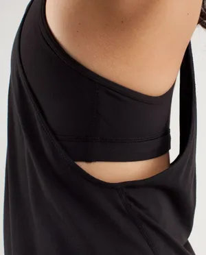 Lululemon Practice Freely Tank in Black thumbnail 5