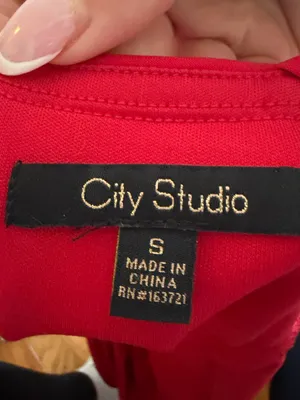 City Studios Prom Dress Red thumbnail 3