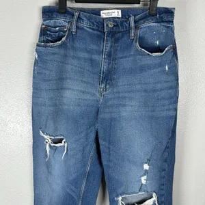 Abercrombie & Fitch‎ Jeans Womens 29/8 Curve Love Ankle Straight Ultra High Rise thumbnail 2
