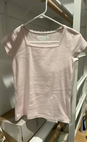 Abercrombie Pink Square Neck thumbnail 1
